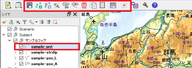 地物の編集・追加